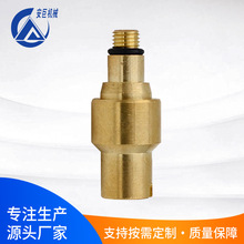 保压阀铜嘴单向阀气包铜气嘴接头汽车轮胎余压阀气门嘴配件批发