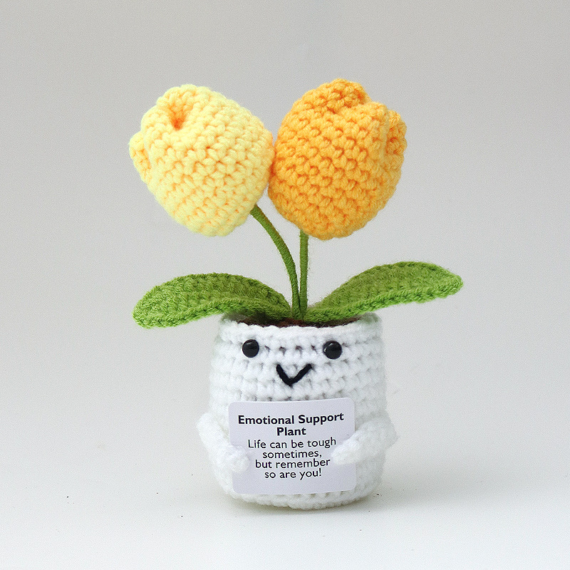 튤립 이중 꽃 거위 노란색 66 + 밝은 노란색 67 새싹 녹색 잎 48 호 68 표백 냄비