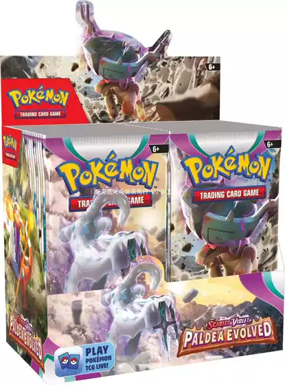 Pokémon pokemon Card paldea evolved Supplement Pack Baokemeng English Card Blind Box