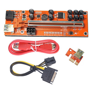 PCI-E 1X�D16X�@��3.0���L��VER014 PRO��LED�ؿؿ��D�Ӿ��Uչ��