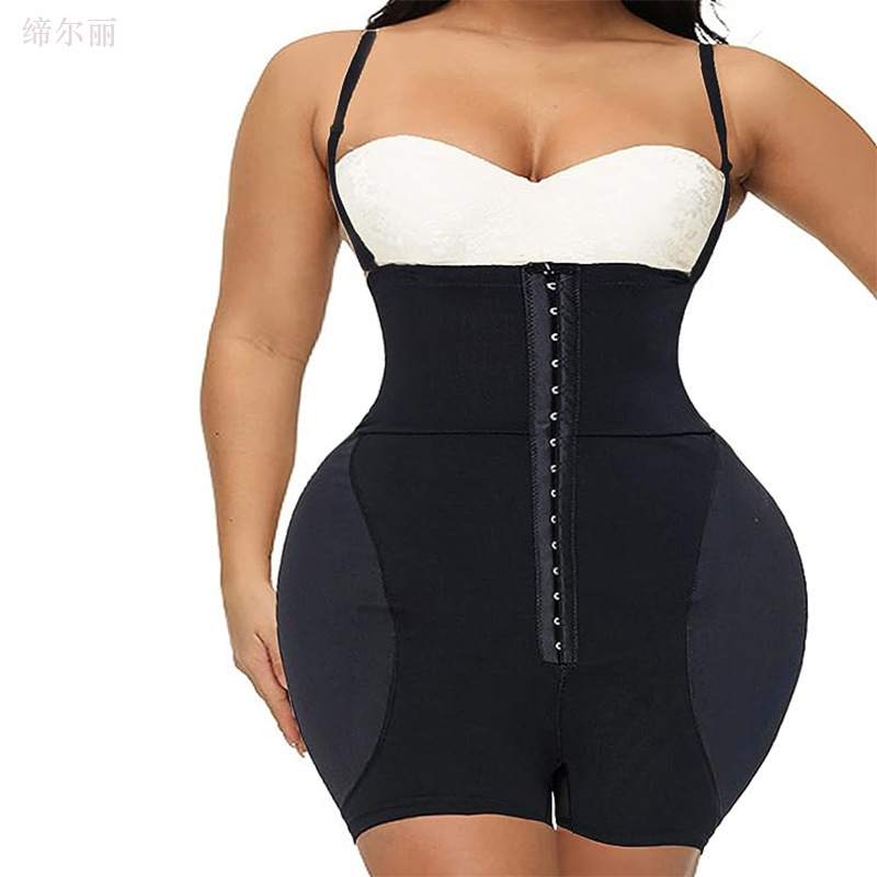 BBL Padded Shaper cross-border hot plus size detachable sponge hip-shaping slim waist corset