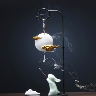 Incense Burners Home Indoor Hanging Creative Ornaments Hallway Zen Sandalwood Incense Tea Ceremony Indoor Desktop
