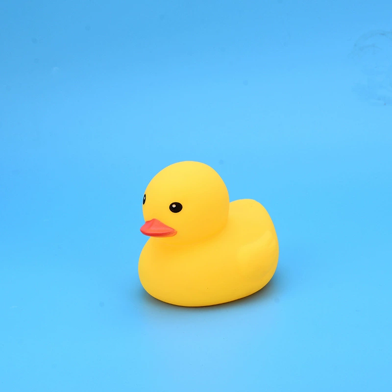 Желтая пластиковая уточка B.Duck для водных игр в воде, игрушка для плавания, на заказ, издает звуки, антистресс