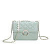 Chain, shoulder bag, fashionable one-shoulder bag from pearl, chain bag, 2023, Korean style