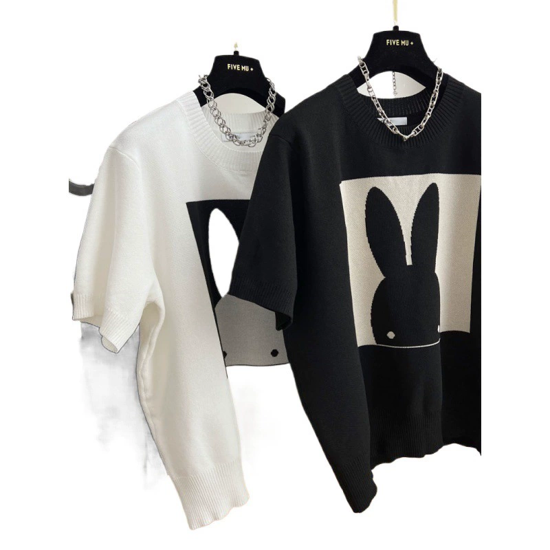 Т Nick Silk knitted thin summer sweater, T-shirt, western style