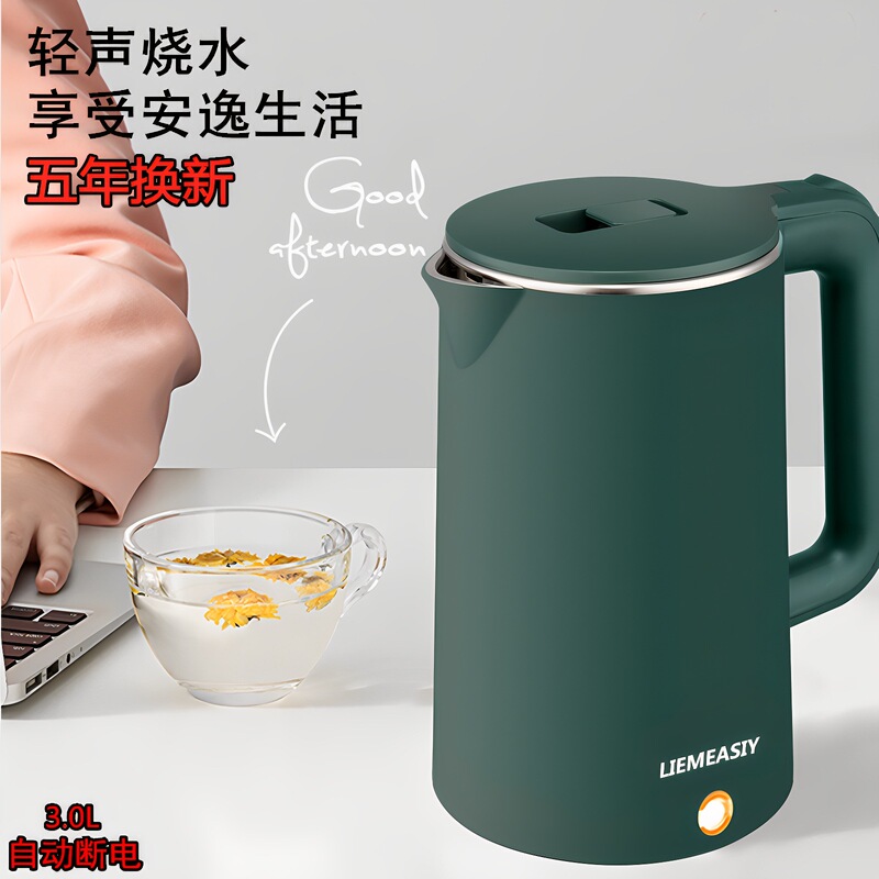 电热烧水壶家用宿舍小型开水保温一体热水器学生煮mini2025新款煲|undefined