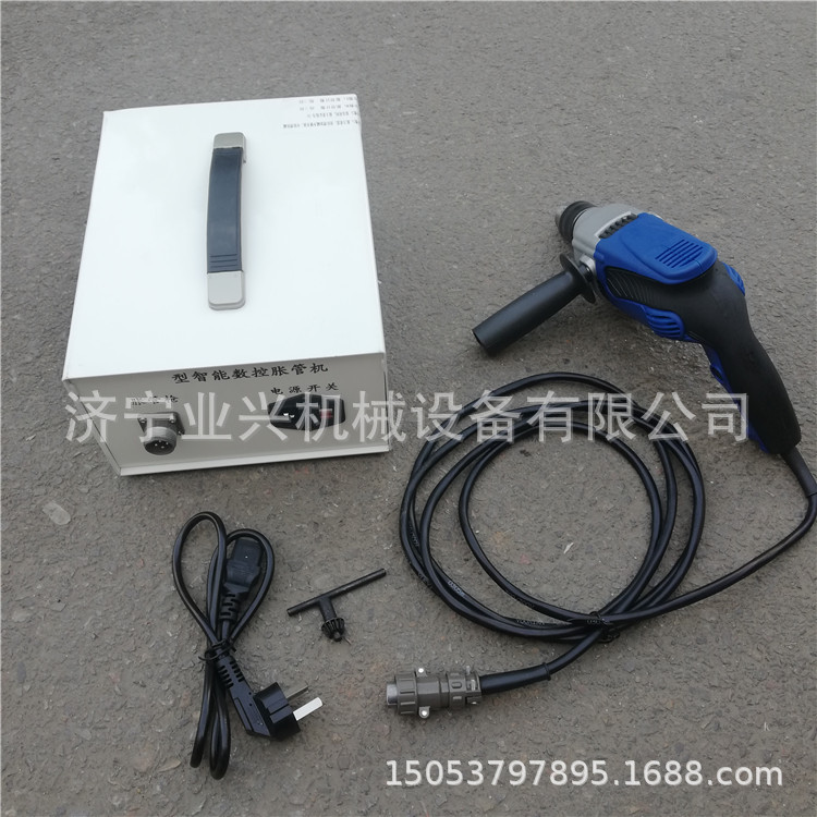 电动胀管机 铜管数控膨胀管机 铝管碳钢管胀管山东业兴厂家