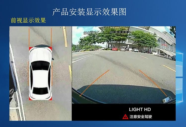 Car-mounted 360-degree panoramic lens high-definition night vision universal aftermarket modification camera, factory wholesale, supports sample orders