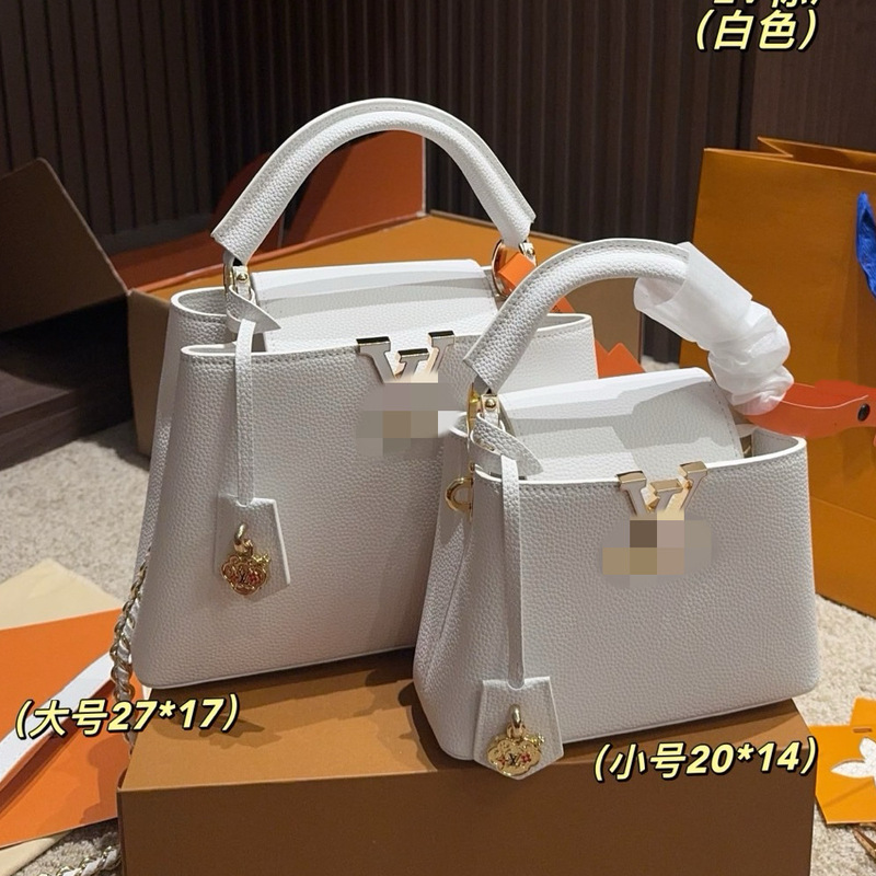 Cross-border women's handbags, crossbody bags, luxury ladies' bags, high-end handbags, LV-style tote bags, one-piece drop shipping, European and American simple and versatile style Cross-border women's handbags, crossbody bags, luxury ladies' bags, high-end handbags, LV-style tote bags, one-piece drop shipping, European and American simple and versatile style