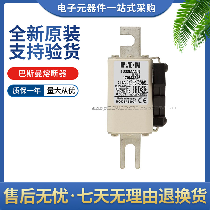 170M3246 170M3247 170M3258 170M3260巴斯曼快速熔断器原装正品