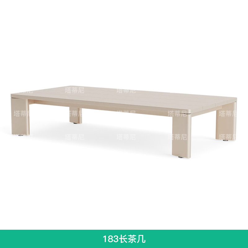 Sofá de aleación de aluminio al aire libre patio villa jardín departamento de ventas diseñador de hoteles al aire libre muebles de ocio image 13
