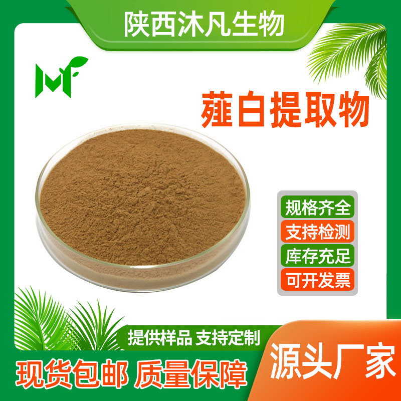 薤白提取物10:1全水溶薤白粉 薤白多糖 薤白萃取粉 沐凡厂家直供