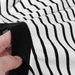 Heavyweight spring and autumn striped long-sleeved T-shirt, soft, simple and versatile, sea soul shirt, inner layering shirt, men and women couples