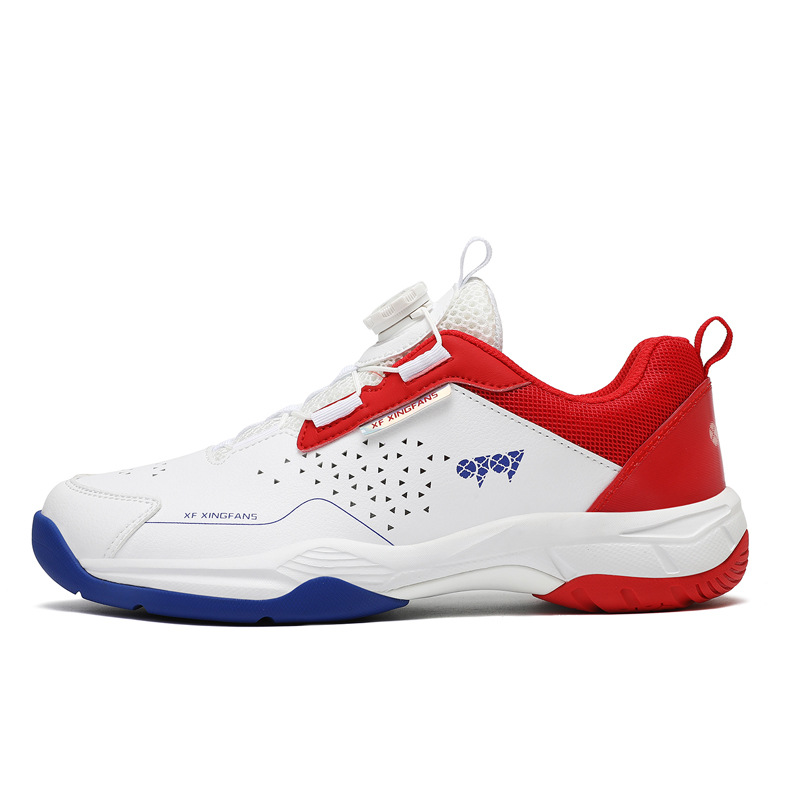 Nuevos zapatos transfronterizos de bádminton transpirables zapatos deportivos de entrenamiento profesional para hombres y mujeres zapatos de tenis de mesa
