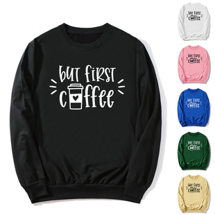��һ������But First Coffeeӡ���A�I�l���ﶬ�W����Ů��������