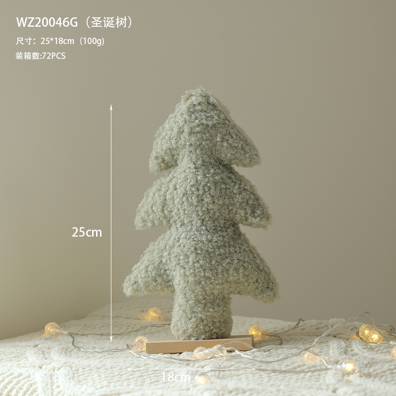 Nuevo muñeco de Papá Noel luminoso sin cara muñeca duende decoración de escritorio de Navidad regalos