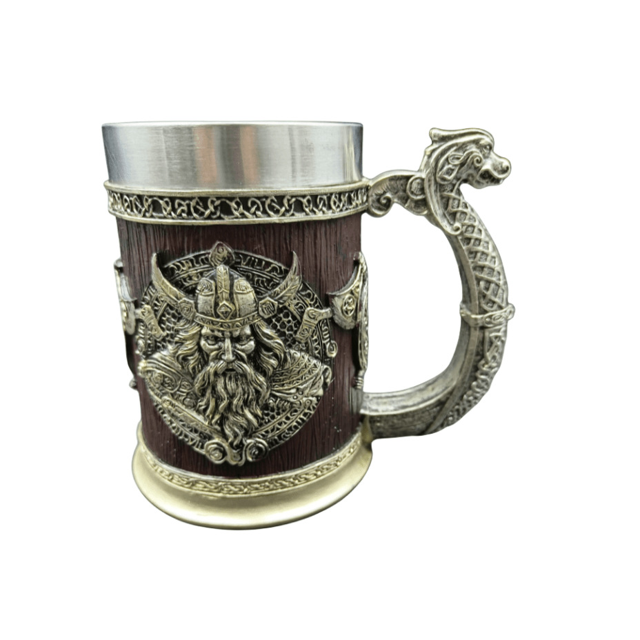 바이킹 보트 맥주 머그잔