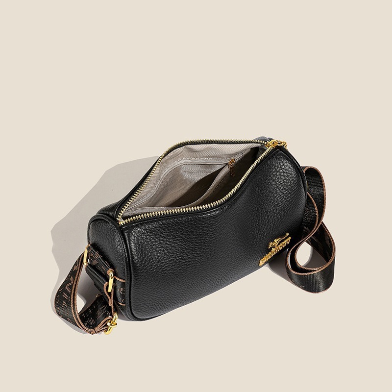 Borsa a tracolla da donna versatile e alla moda con cuscino di grande capacità, in PU, semplice ed elegante, personalizzabile._voghion.com