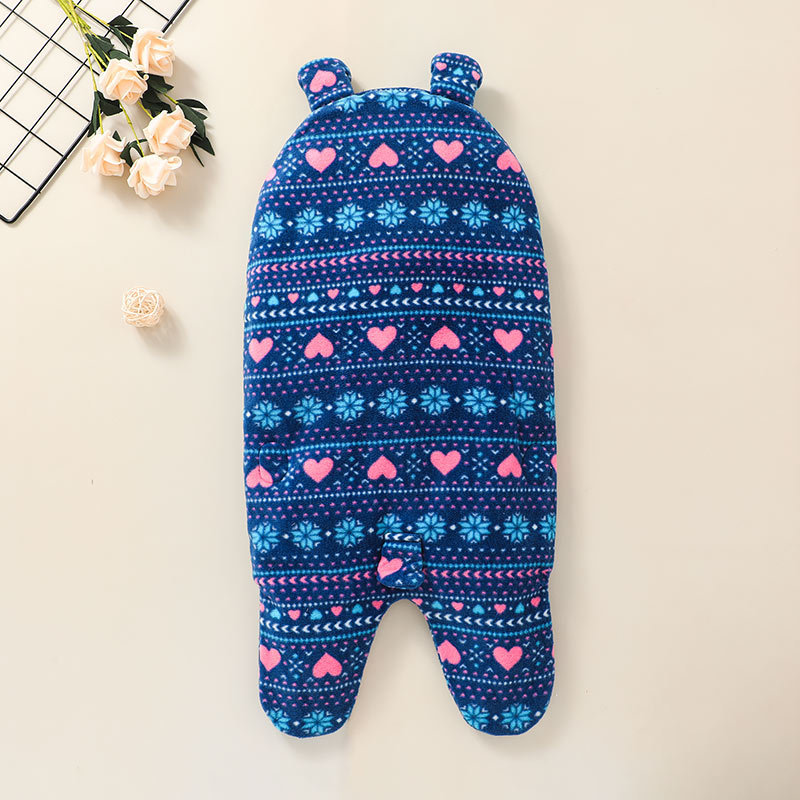 Bebé Recién Nacido Suministros Multi-color Opcional Colcha Ropa Nuevo Bebé Envolver Saco De Dormir Lindo En Stock Al Por Mayor display picture 4