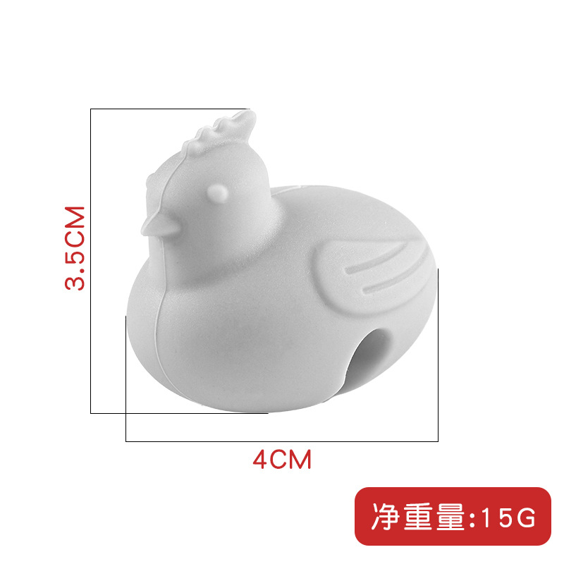 Dibujos animados de silicona anti-desbordamiento olla cubierta clip animal forma cocina gadget sopa olla cubierta clip