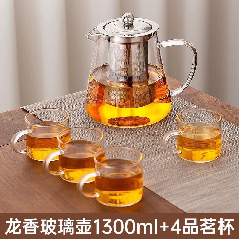 Teapot, tea set, glass tea cup, new collection