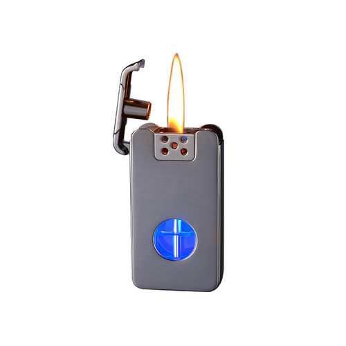 Charge induction, shake the kerosene lighter, high-tech men's luxury sound control gift, engraved creative blow