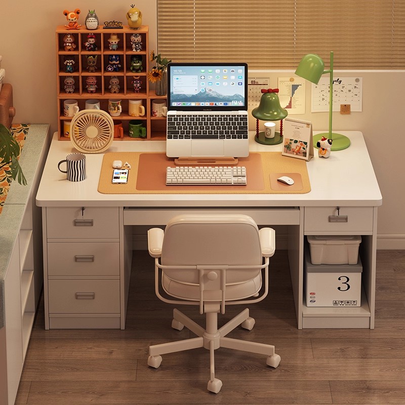 Escritorio de computadora, escritorio de escritorio para adultos, escritorio de escritorio con cajón, escritorio de escritorio