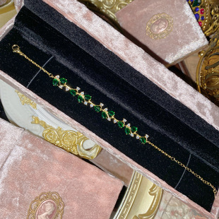Elite golden bracelet, pendant, jewelry, light luxury style 5