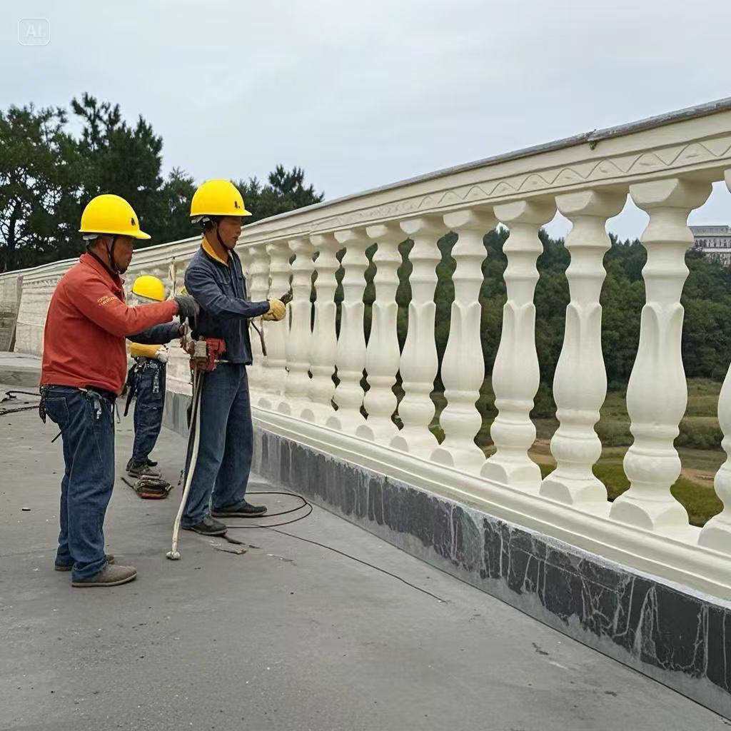 罗马柱子模具阳台护栏围栏现浇水泥花瓶柱栏杆模具罗马柱装饰模型