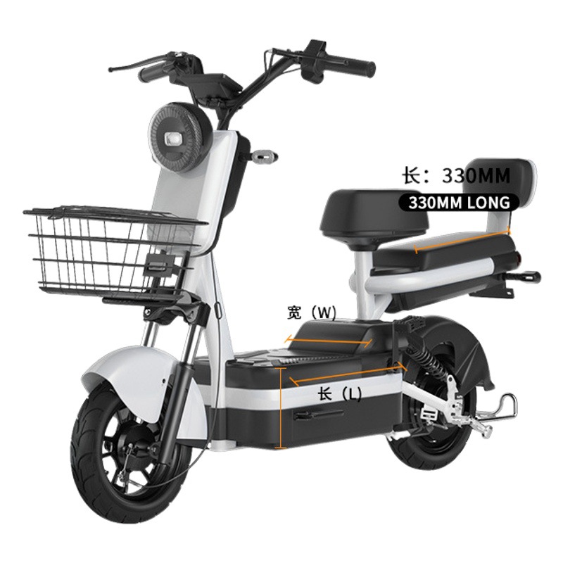 Kufei nuevo estándar nacional bicicleta eléctrica adulto coche eléctrico batería coche pequeño scooter de litio para hombres y mujeres