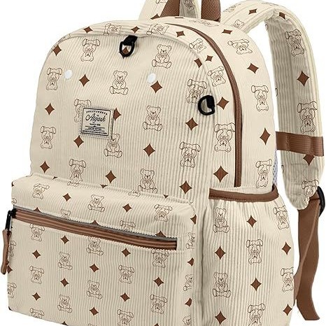 Corduroy Toddler Backpack For Boys and Girls Cute Children Preschool…