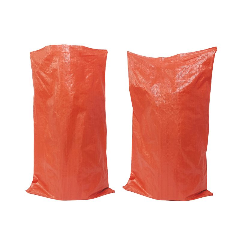 Nuevo en stock rojo multi-estilo logística bolsa tejida bolsa de embalaje de cemento bolsa de almacenamiento de alimentación bolsa de nylon