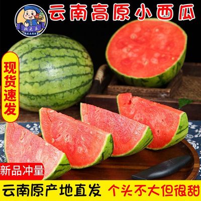 Yunnan unicorn Rock sugar watermelon Pellicle Kylin melon 8428 fresh Watermelon balls Candy Peeling 5