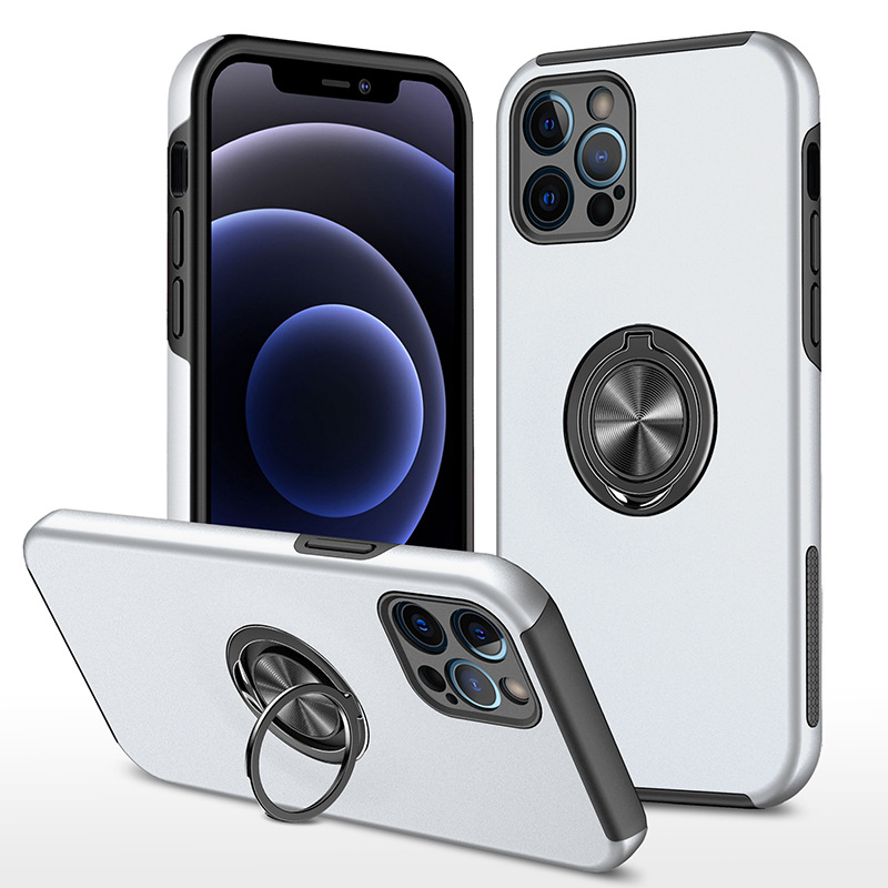 Custodia minimalista adatta per iPhone 12 Pro, custodia protettiva con anello invisibile per iPhone 17e, vendita all'ingrosso transfrontaliera_voghion.com
