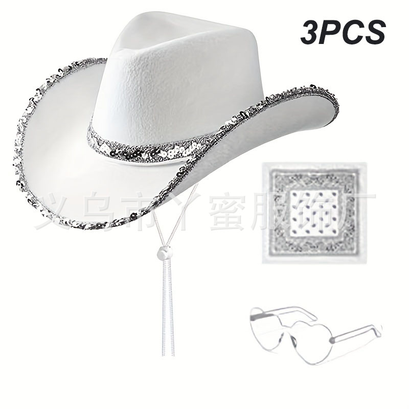 Traje blanco de tres piezas