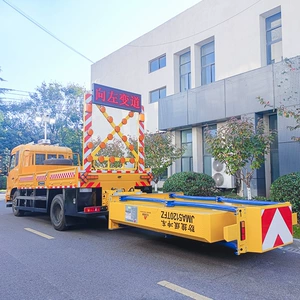 Sarı kart 12 ton 100K toqquşma əleyhinə bufer yük maşını, yol təmiri üçün