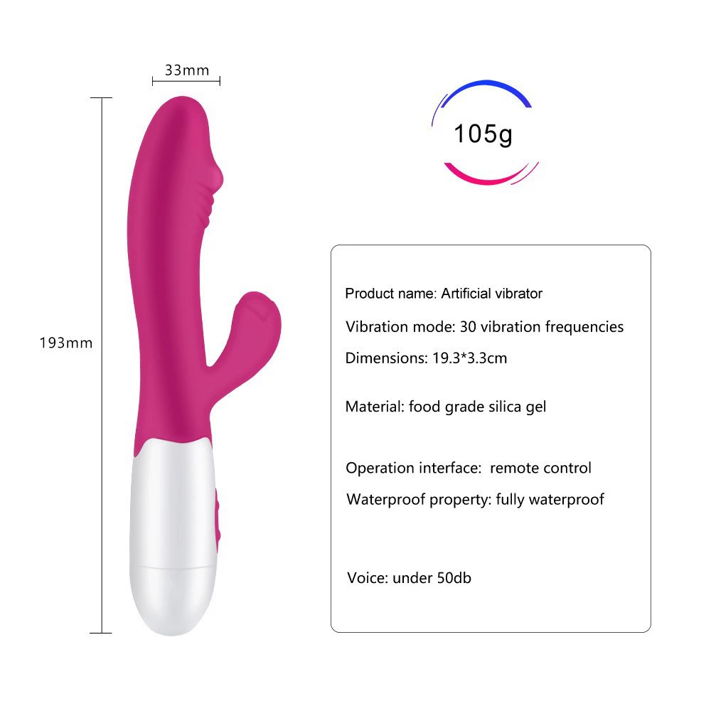Realistic rabbit for women, silicone massager, vibration