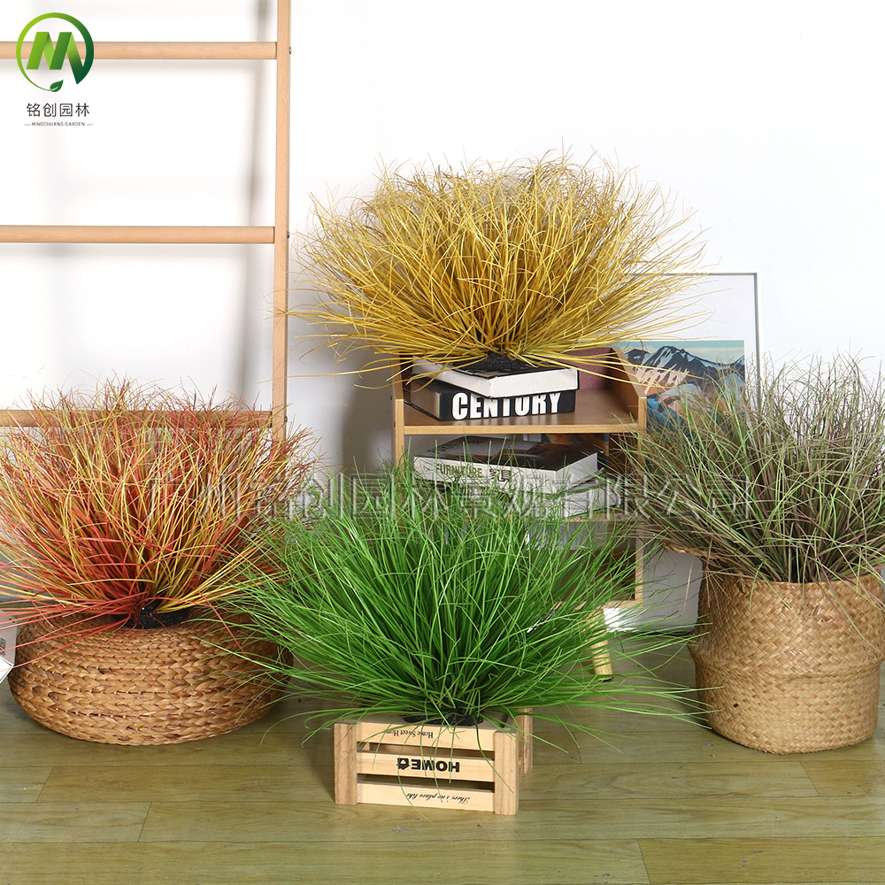 Imprescindible para que las celebridades de Internet se metan en la simulación de cañas, plantas en macetas, plantas de cebolla, decoración de muebles, plantas de simulación de cañas