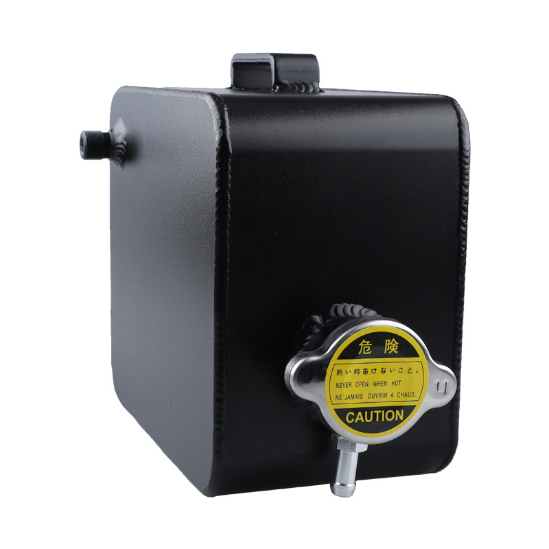 5l large capacity car modification universal aluminum alloy water tank auxiliary water tank cooling kettle expansion water tank cover