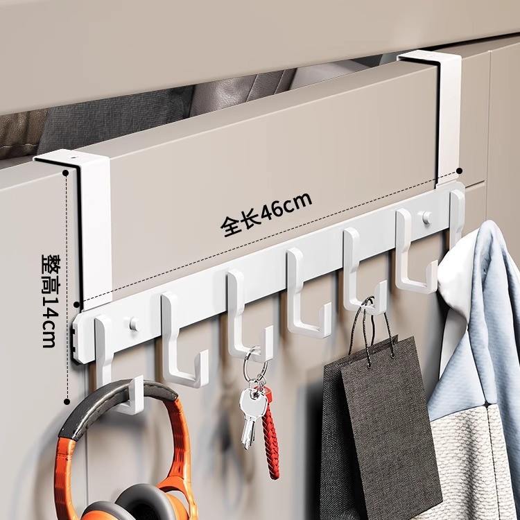 Gancho de puerta trasera tipo puerta trasera sin perforación percha de ropa percha de ropa percha de entrada percha de pared percha de ropa percha