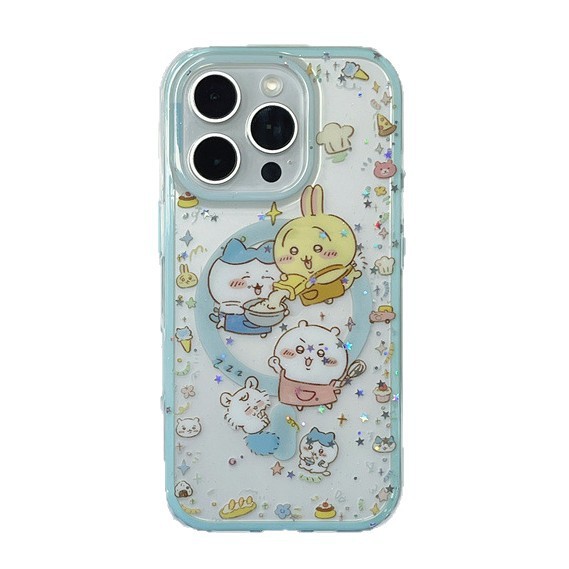 趣味乌萨奇吉伊小八甜点师适用iPhone17苹果16ProMax/15/14手机壳|undefined