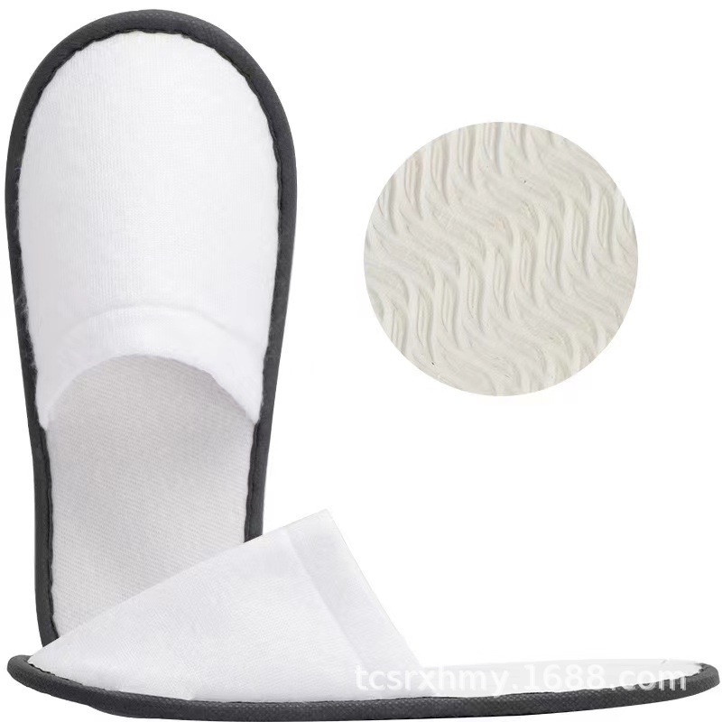 [핫] 그레이 엣지 플러시 슬리퍼 (프리 사이즈, 38 ~ 43 야드에 적합, 6mm 미끄럼 방지 솔)