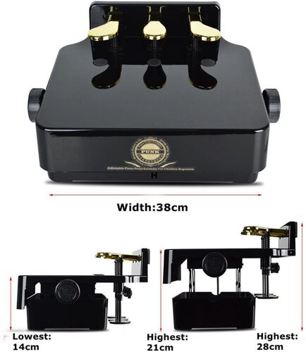 PUNK musical instrument accessories, piano accessories, children's piano auxiliary pedal, practice heightening pedal [one piece drop shipping]