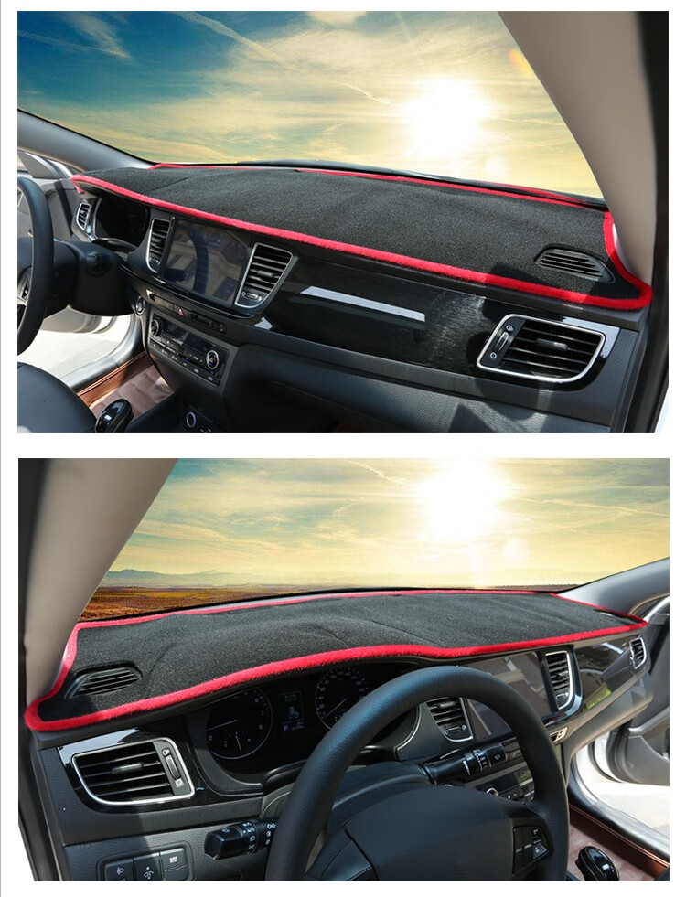2019 New Model Mitsubishi Outlander Dashboard Sunshade Mat Front Center Console Sun Protection Heat Insulation Cloth Sunshade Mat