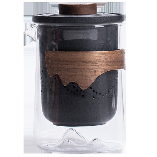 Ningxuan Portable Travel Tea Set Dragon Boat Festival Outdoor Boutique Portable Anti-scald Quick Cup High-end Gift