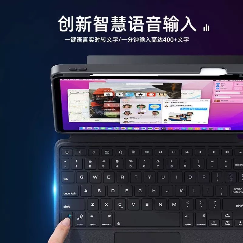 Apple, совместимая клавиатура, защитный чехол, 11 дюймов, 9 дюймов, 5, Bluetooth