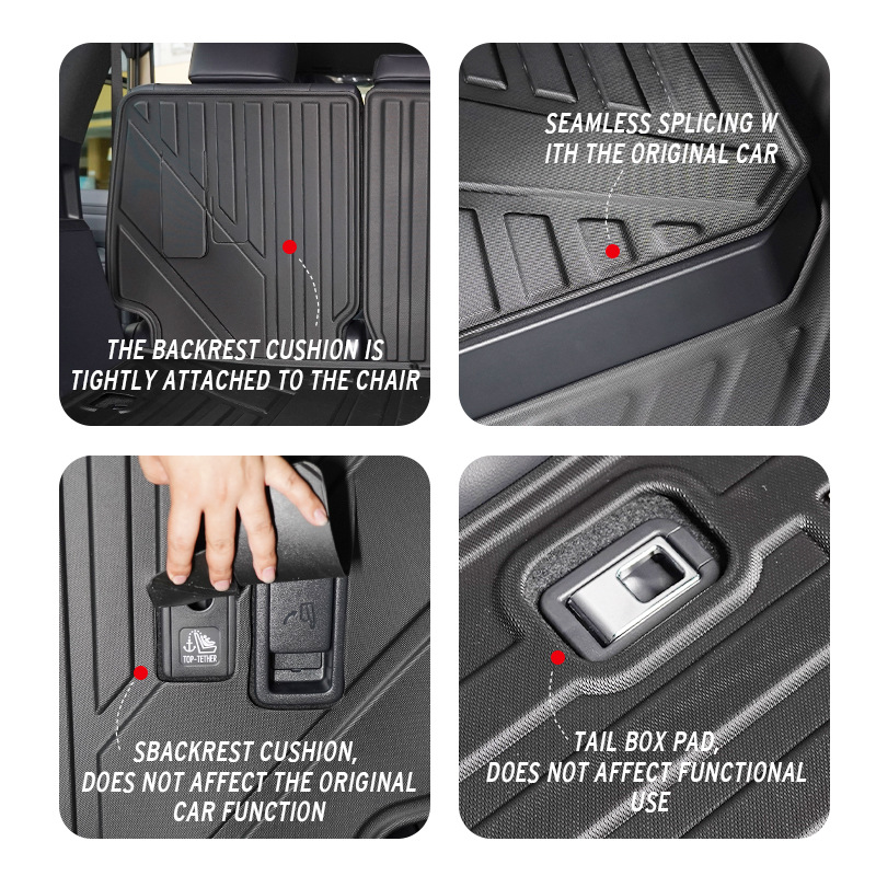 Adecuado para alfombrillas impermeables para automóviles Lexus, alfombrillas especiales de TPE 5D Lexus Gx550 Floor Mats