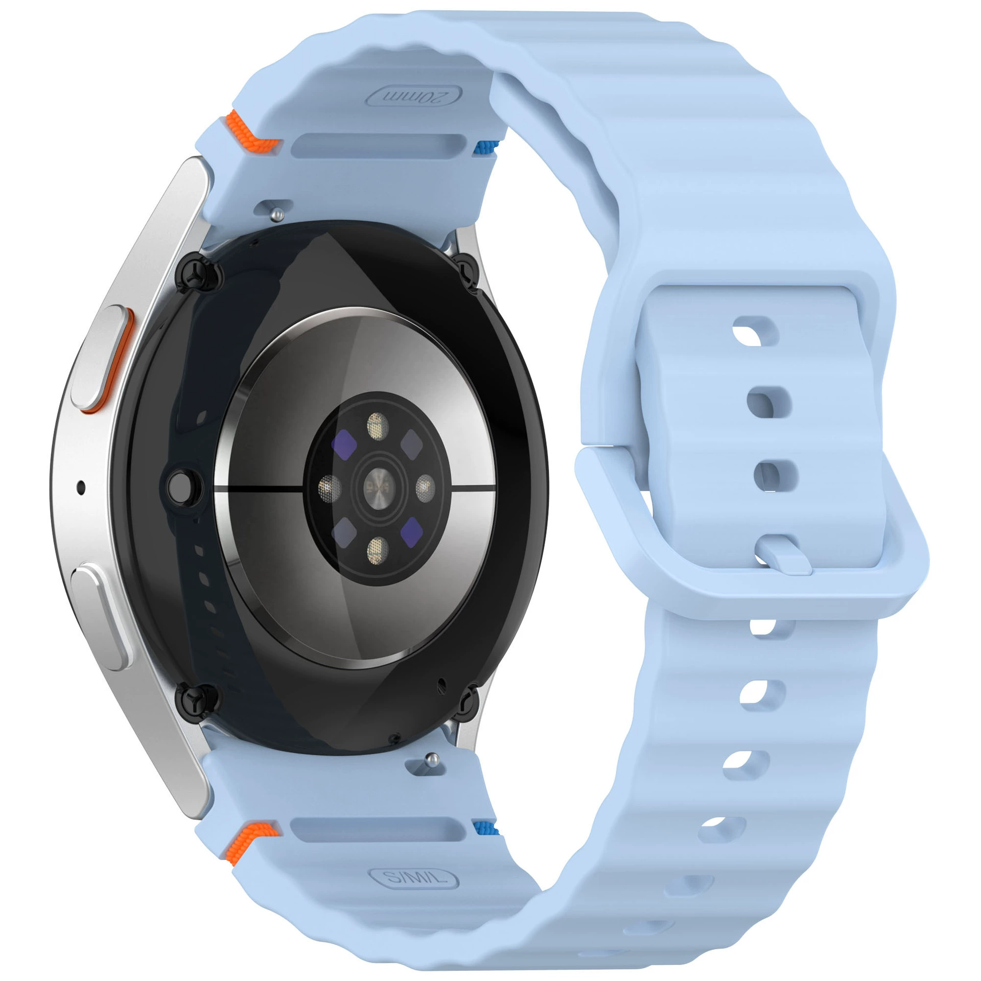 Samsung, silicone wavy watch strap, bracelet