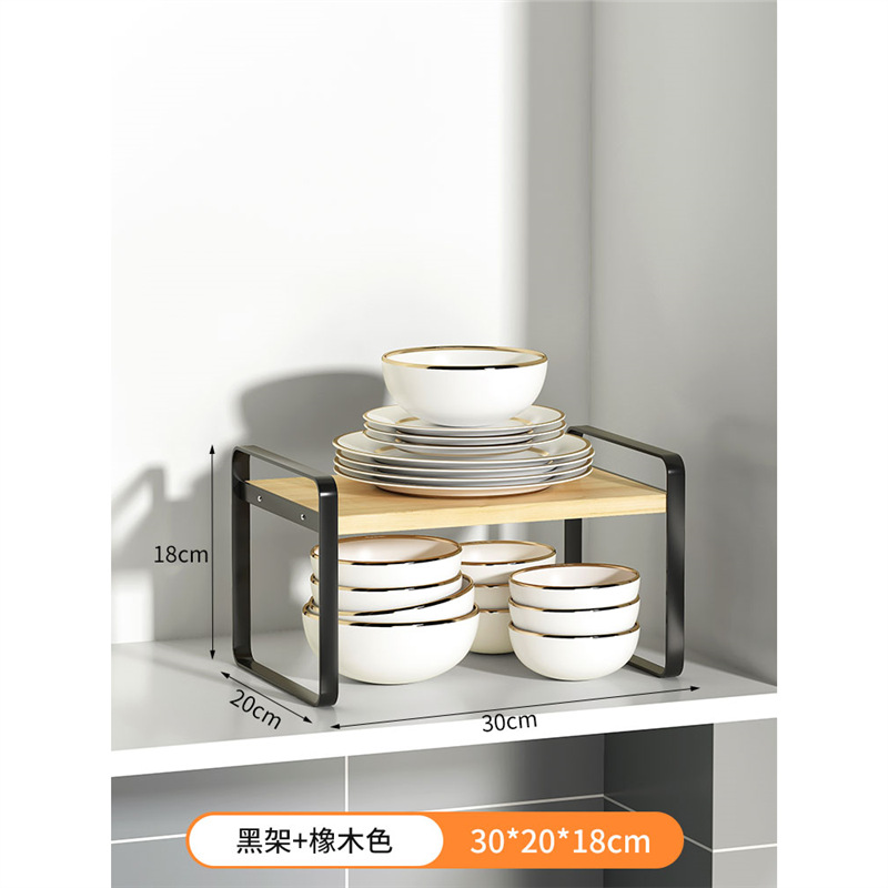 Organizador multinivel para encimera de cocina – para vasos, utensilios, con zona de drenaje