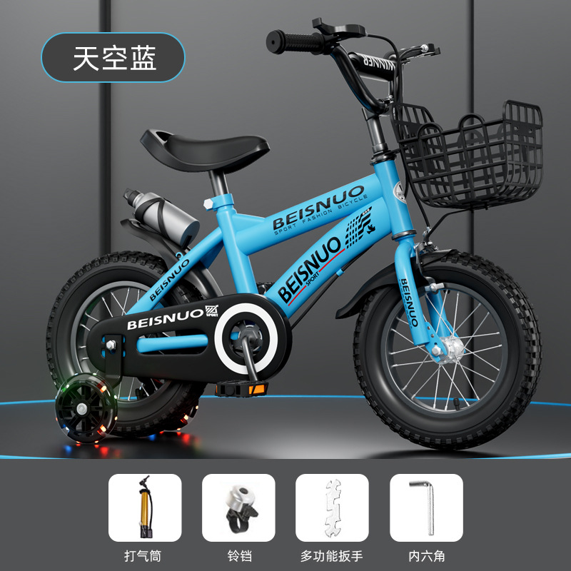 Bicicletas para niños, niños, niñas y niños, bicicleta para niños de 3 - 10 años, bicicleta para bebés con ruedas auxiliares de 12 - 14 - 16 pulgadas image 18